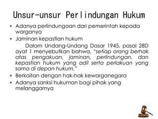 Hakikat Pentingnya Perlindungan Dan Penegakan Hukum