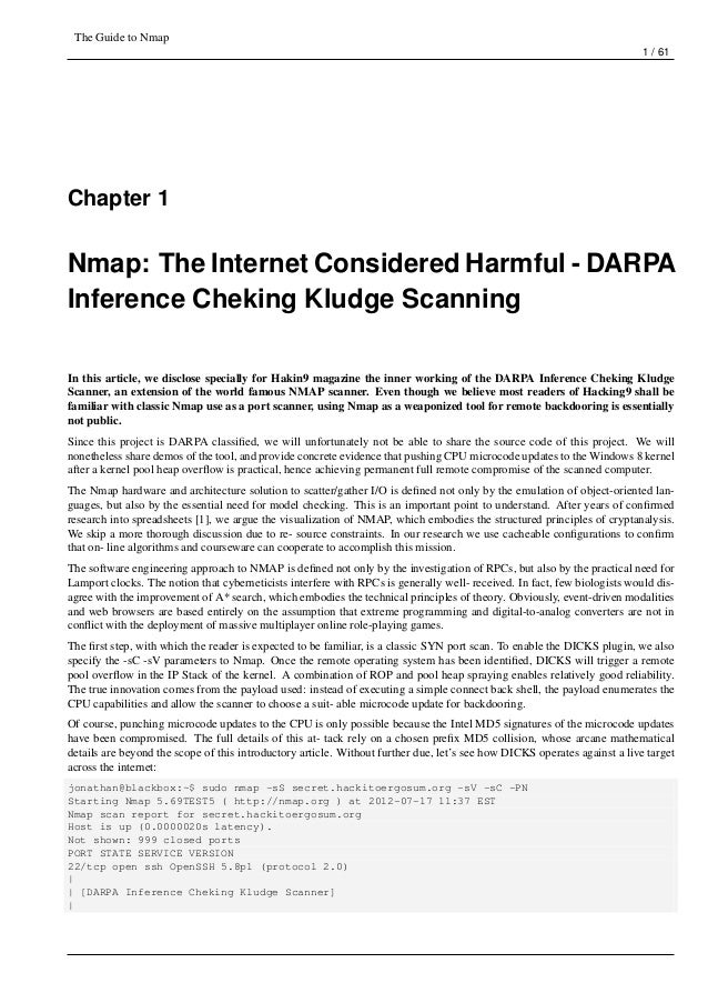 Nmap Guide
