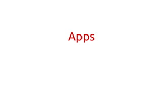 Apps
 