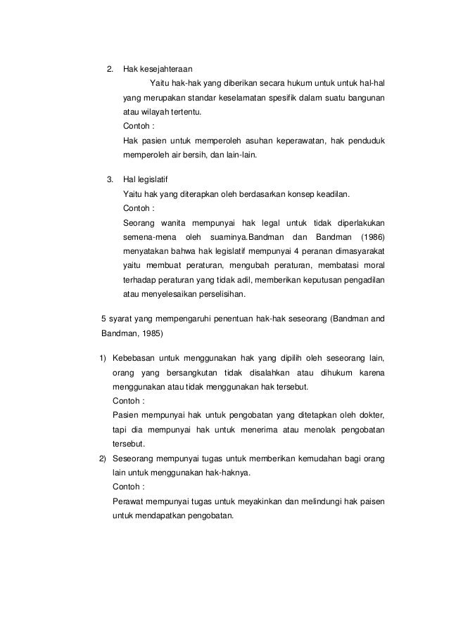 Makalah Hak pasien nisa