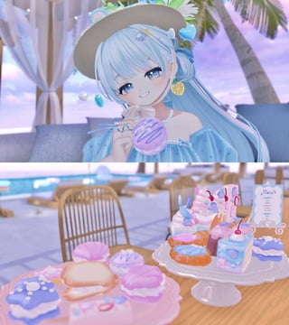 【アバター／ワールド両方対応】Pichipichi Café Collection【VRChat】