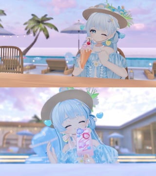 【アバター／ワールド両方対応】Pichipichi Café Collection【VRChat】