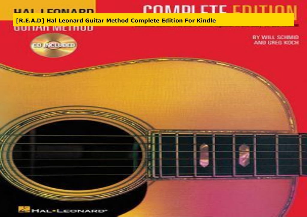 [R.E.A.D] Hal Leonard Guitar Method Complete Edition For Kindle