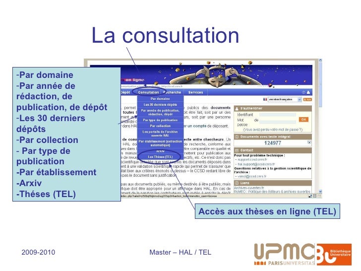 Archives ouvertes et thèses en ligne : HAL et TEL