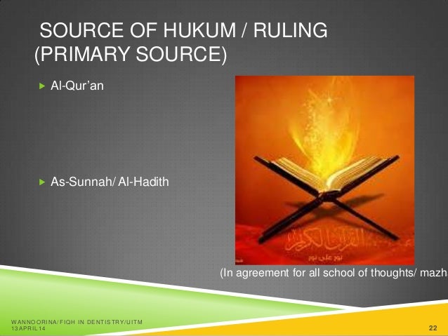 Halal And Haram In Dental Related Issues 12 April 2014