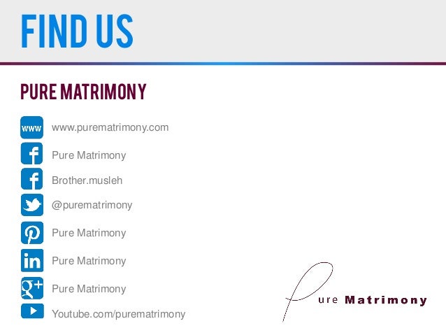 Pure matrimony dating site