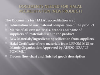 Halal certification indonasia presentations | PPT