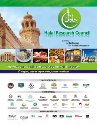 Halal conference, event agenda