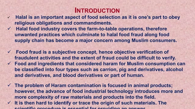Halal Authentication Halal Food Frauds and Scientific Authentication Final.pptx