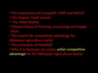 The Concept of HalalGAP as a Means of Gaining Unfair 