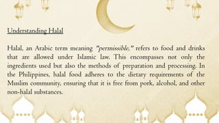 halal introduction and chapter 1 full lecture | PPTX