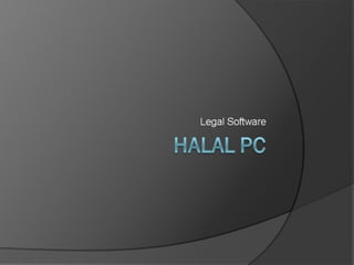 Halal pc.