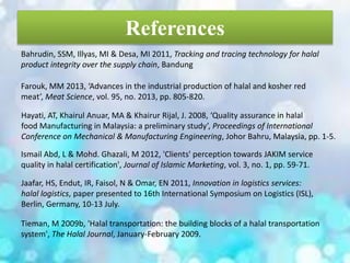 Halal supply chain | PPTX
