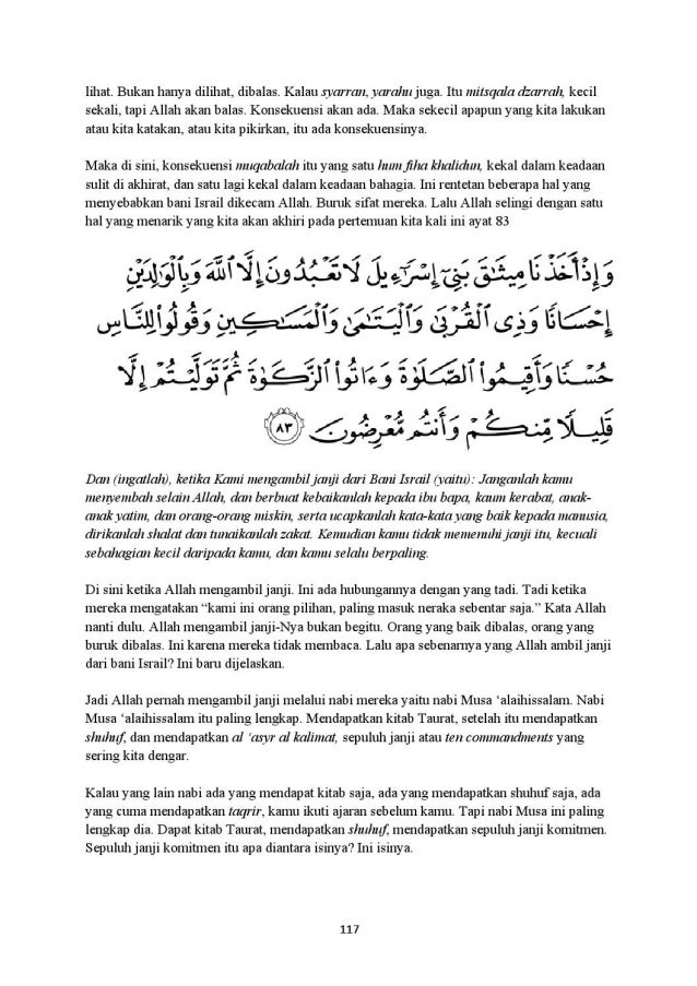 Halaqah Tadabbur Quran 12 77 83