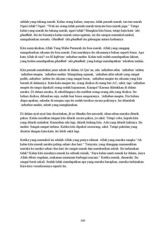 Halaqah Tadabbur Quran 14 89 93