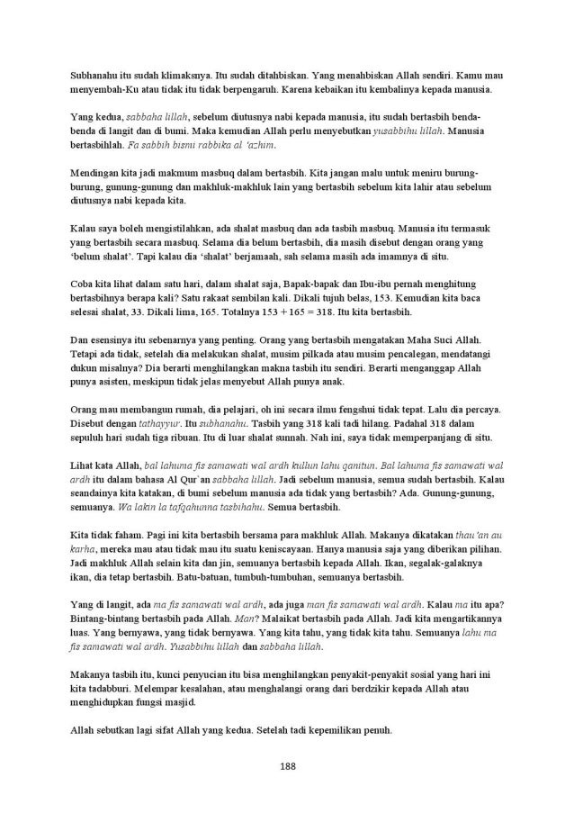 Halaqah Tadabbur Quran 18 113 119