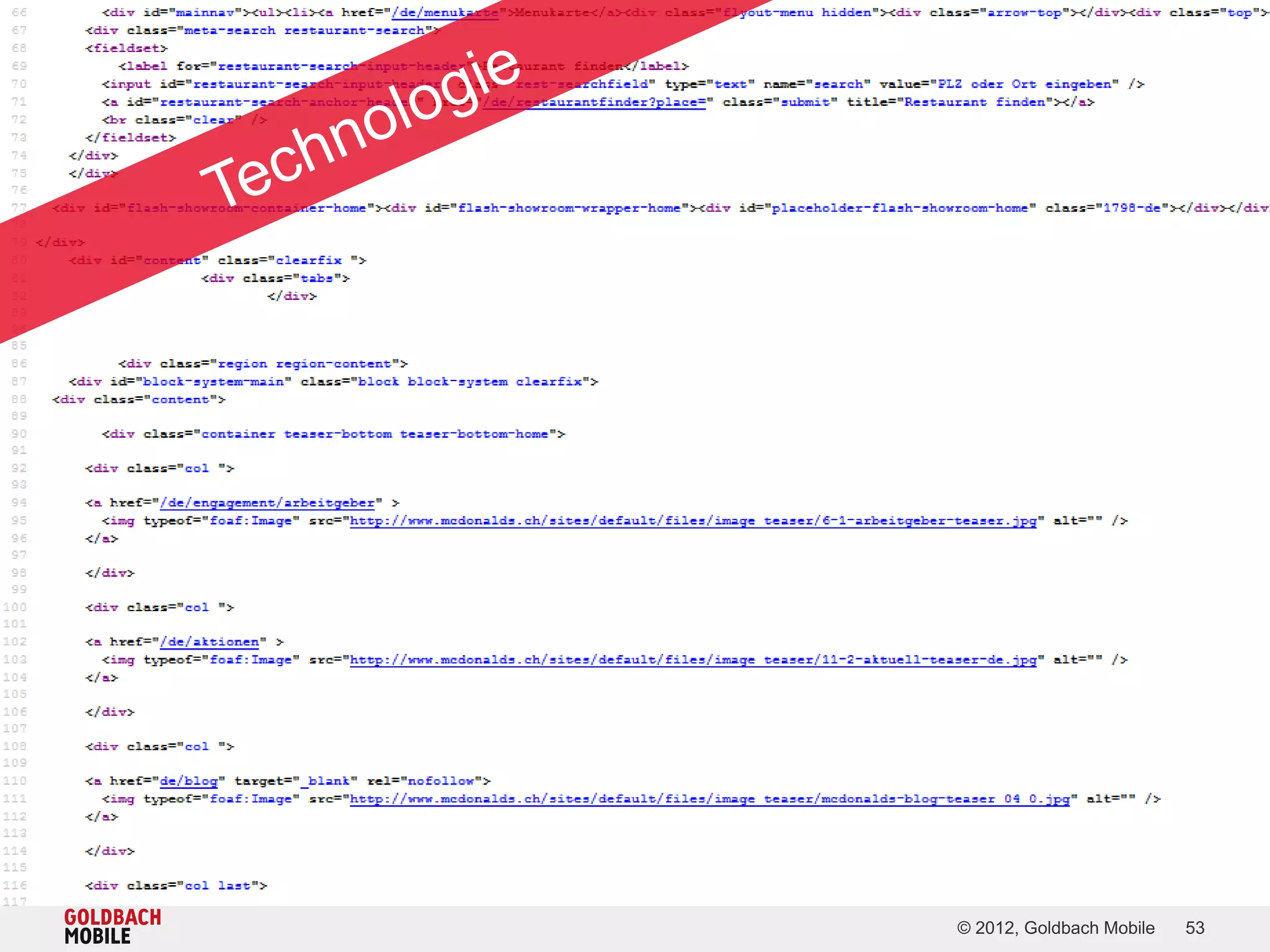 © 2012, Goldbach Mobile   53
 