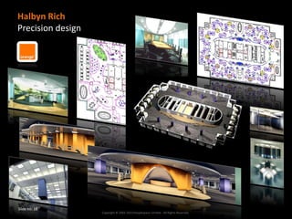 Halbyn Rich
Precision design




Slide no: 18
                   Copyright © 2002-2013 Peoplespace Limited - All Rights Reserved.
 
