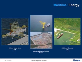 Maritime:  Energy DeKastri Marine Oil Terminal Russia Refinery Tanker Berth USA LNG Import Terminal USA 
