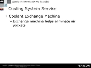 Cooling System Service Coolant Exchange Machine Exchange machine helps eliminate air pockets 