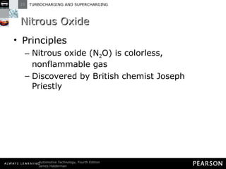 Nitrous Oxide Principles Nitrous oxide (N 2 O) is colorless, nonflammable gas Discovered by British chemist Joseph Priestly 
