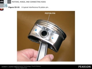 Figure 33-15   A typical interference fit piston pin. 
