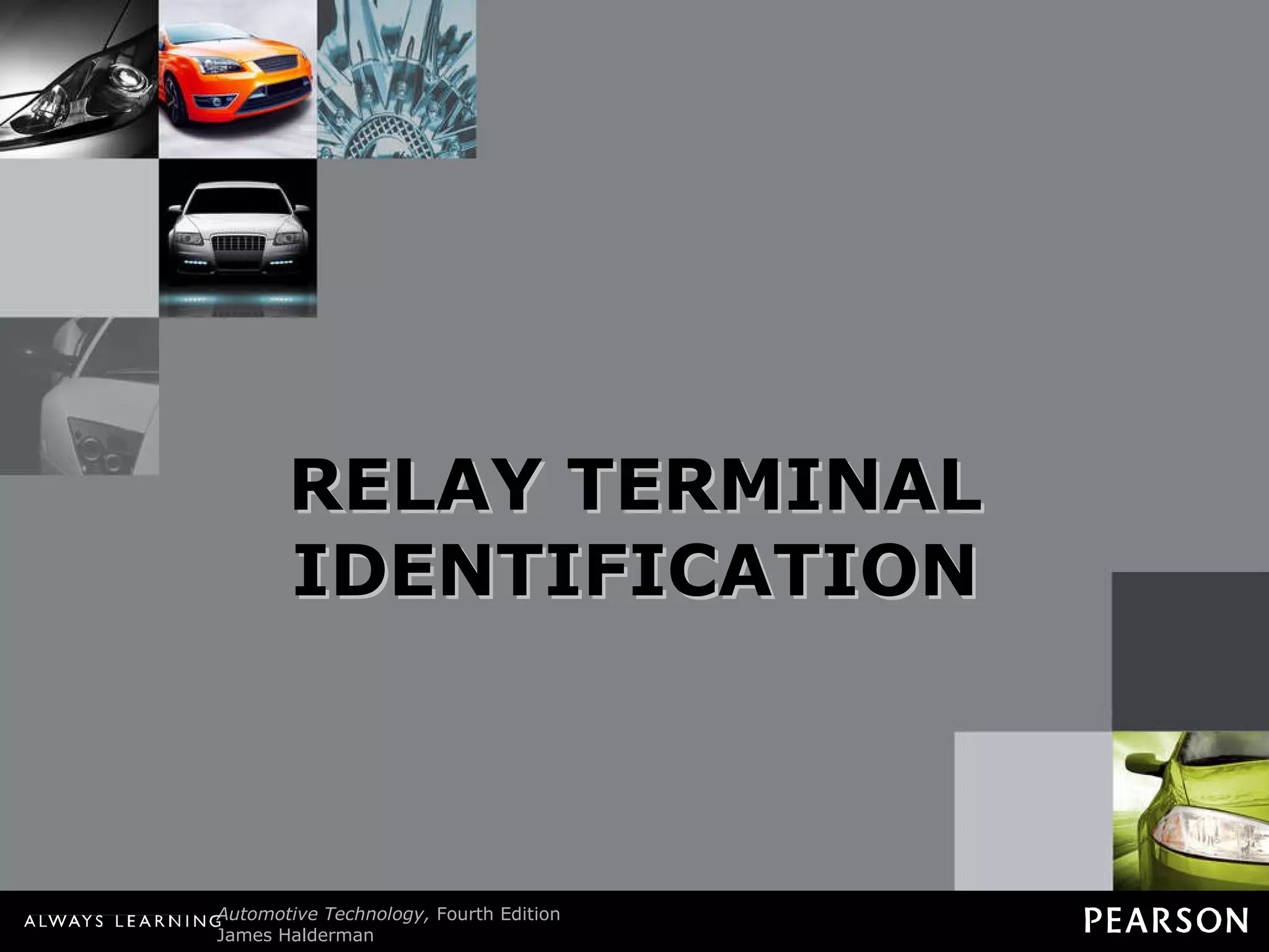 RELAY TERMINAL IDENTIFICATION 