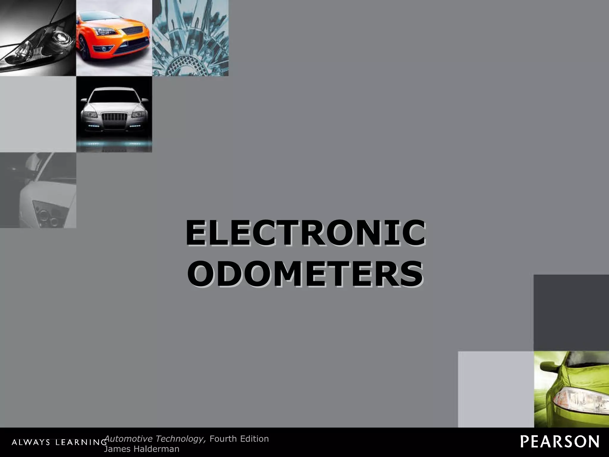 ELECTRONIC ODOMETERS 