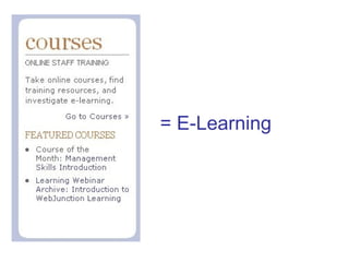 = E-Learning 