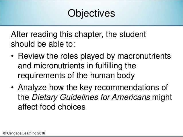 dietary guidelines for americans ppt