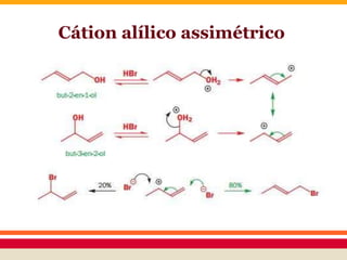 Cátion alílico assimétrico
 