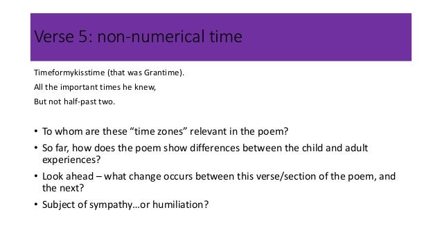 Half past two - U.A. Fanthorpe