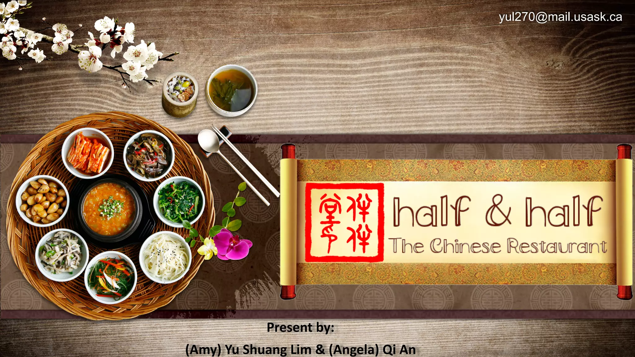 Half and half restaurant final pitch PPT