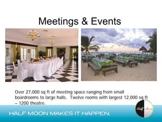 Meetings & Events




Over 27,000 sq ft of meeting space ranging from small
boardrooms to large halls. Twelve rooms with largest 12,000 sq ft
– 1200 theatre.
 