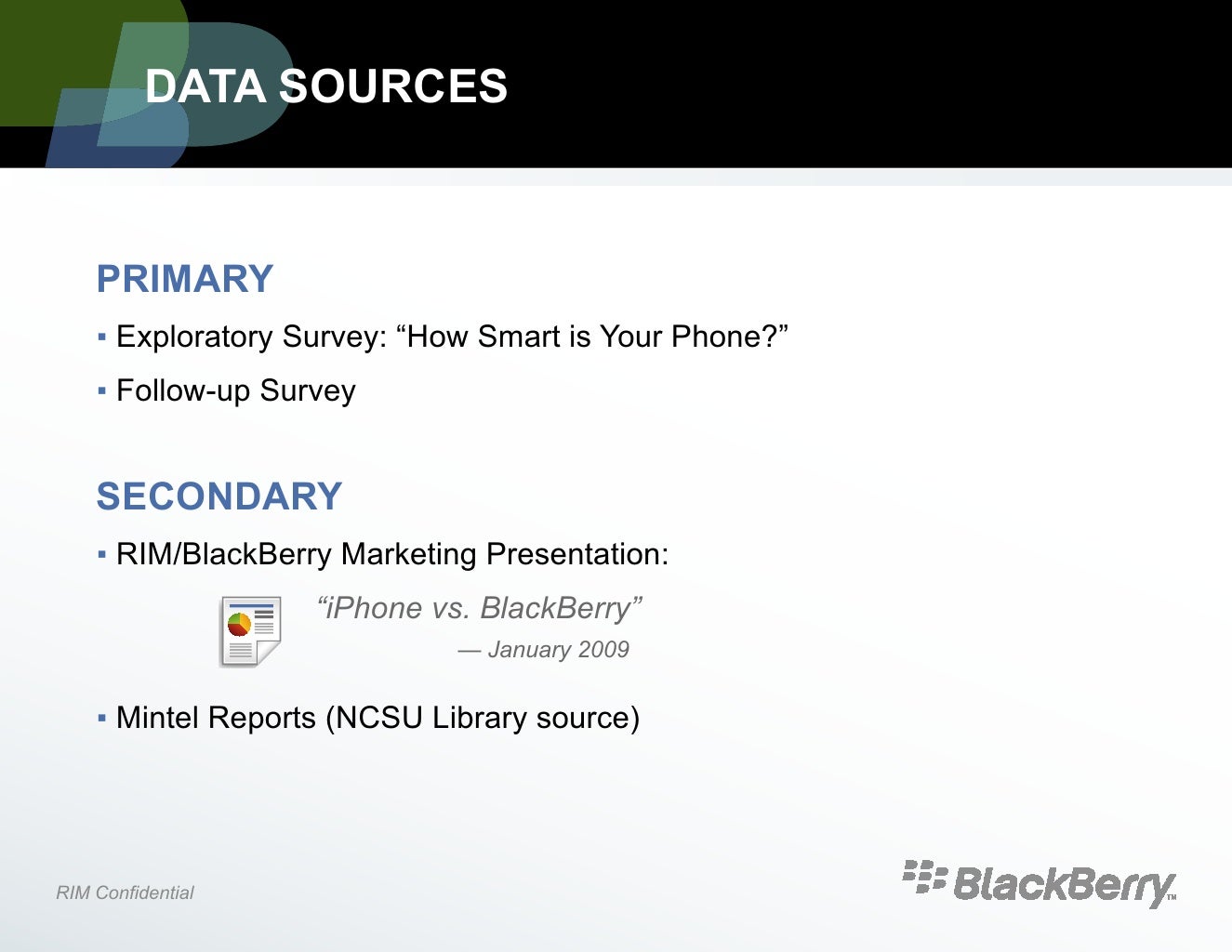 Marketing research proposal blackberry iphone 03 image
