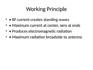 Half_Wave_Dipole_Presentation.pptx bjdbwe bfjhbsjf hbsjff | PPTX