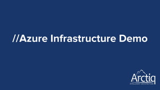 //Azure Infrastructure Demo
 