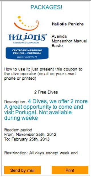 Haliotis portugal   scuba diving - special offer