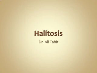 Dr. Ali Tahir
 