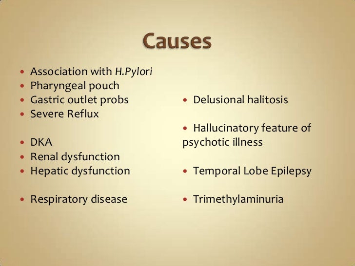 Halitosis