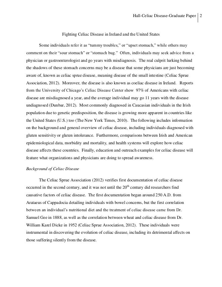 Celiac disease health promotion image