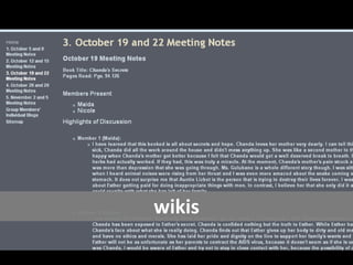 wikis<br />