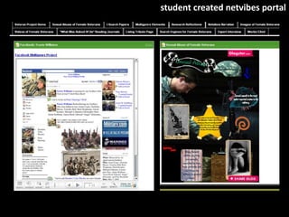 student created netvibes portal<br />
