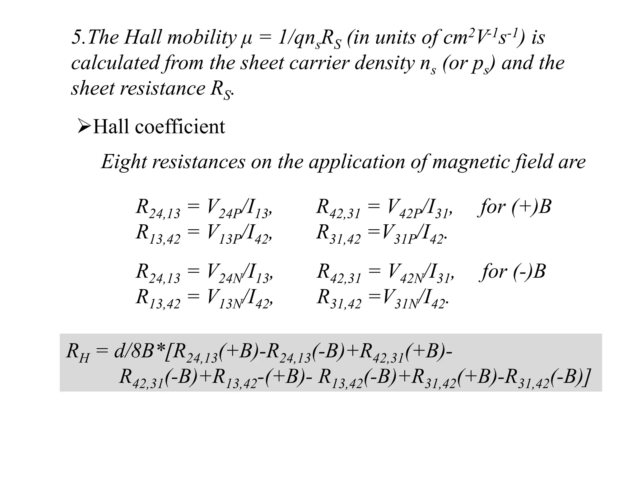 Hall Effect PPT hall-effect-ppt