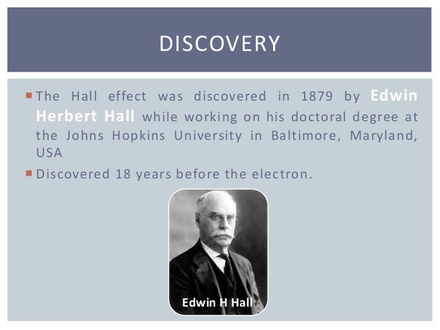 Application of Hall Effect