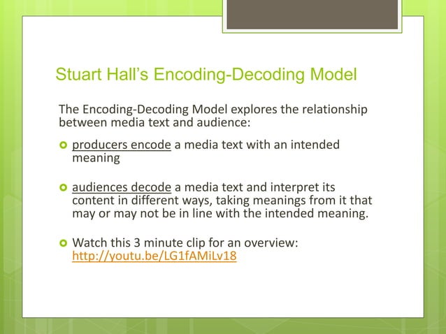 Hall encoding and decoding | PPTX