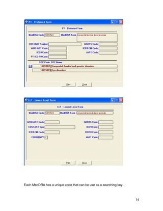 Standardization of “Drug Safety” Reporting Applications-doc file | DOC