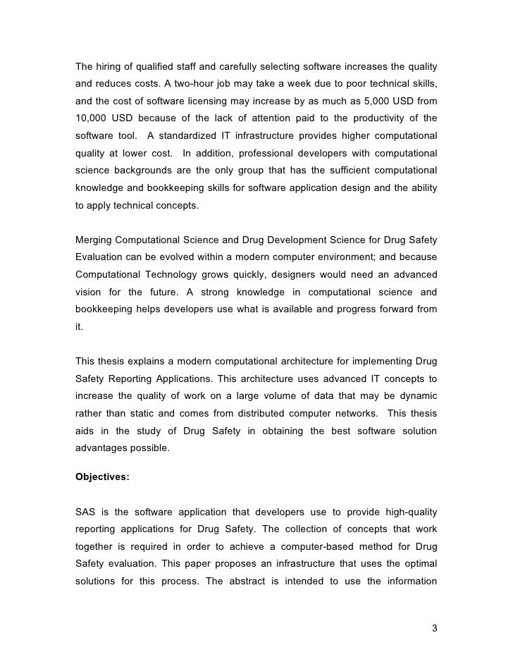 Standardization of “Drug Safety” Reporting Applicationsdoc file