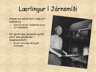 Er hann sonur hjónanna