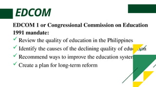 Educational Commission 1 & 2 and PCER.pptx
